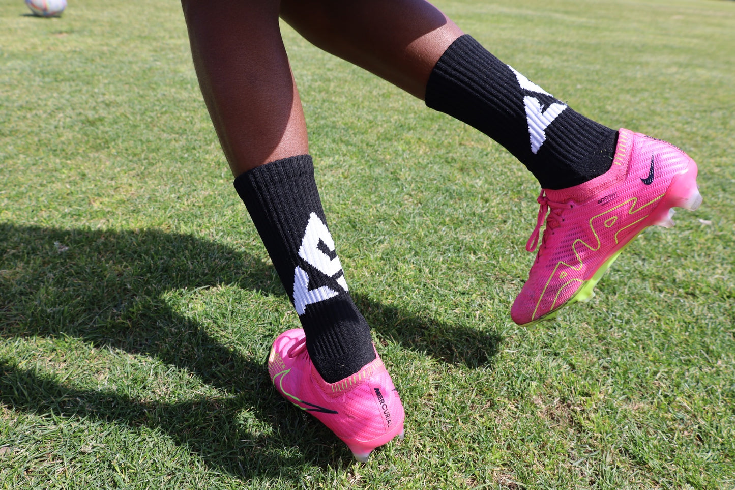 Black Grip Socks