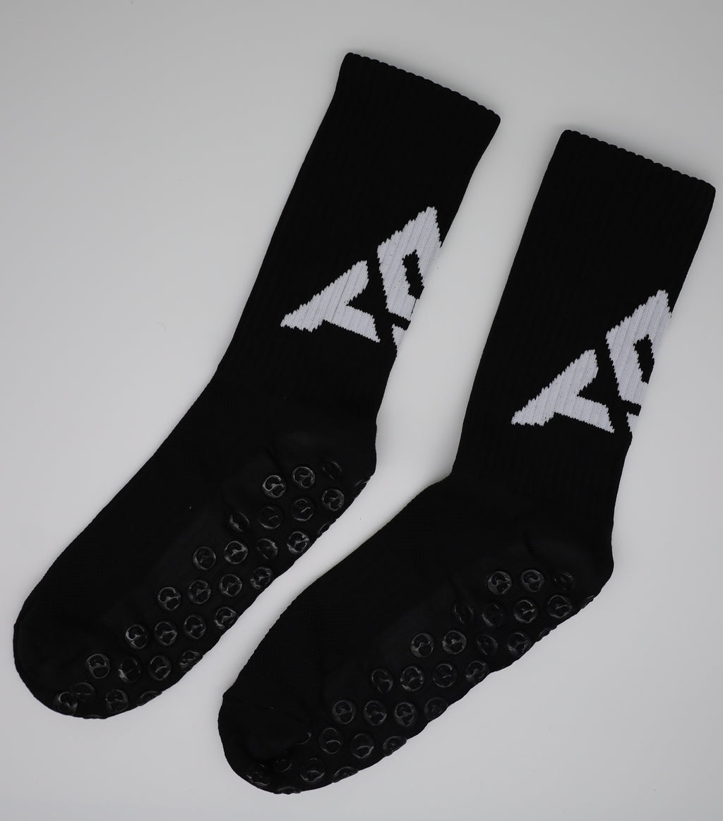 Black Grip Socks
