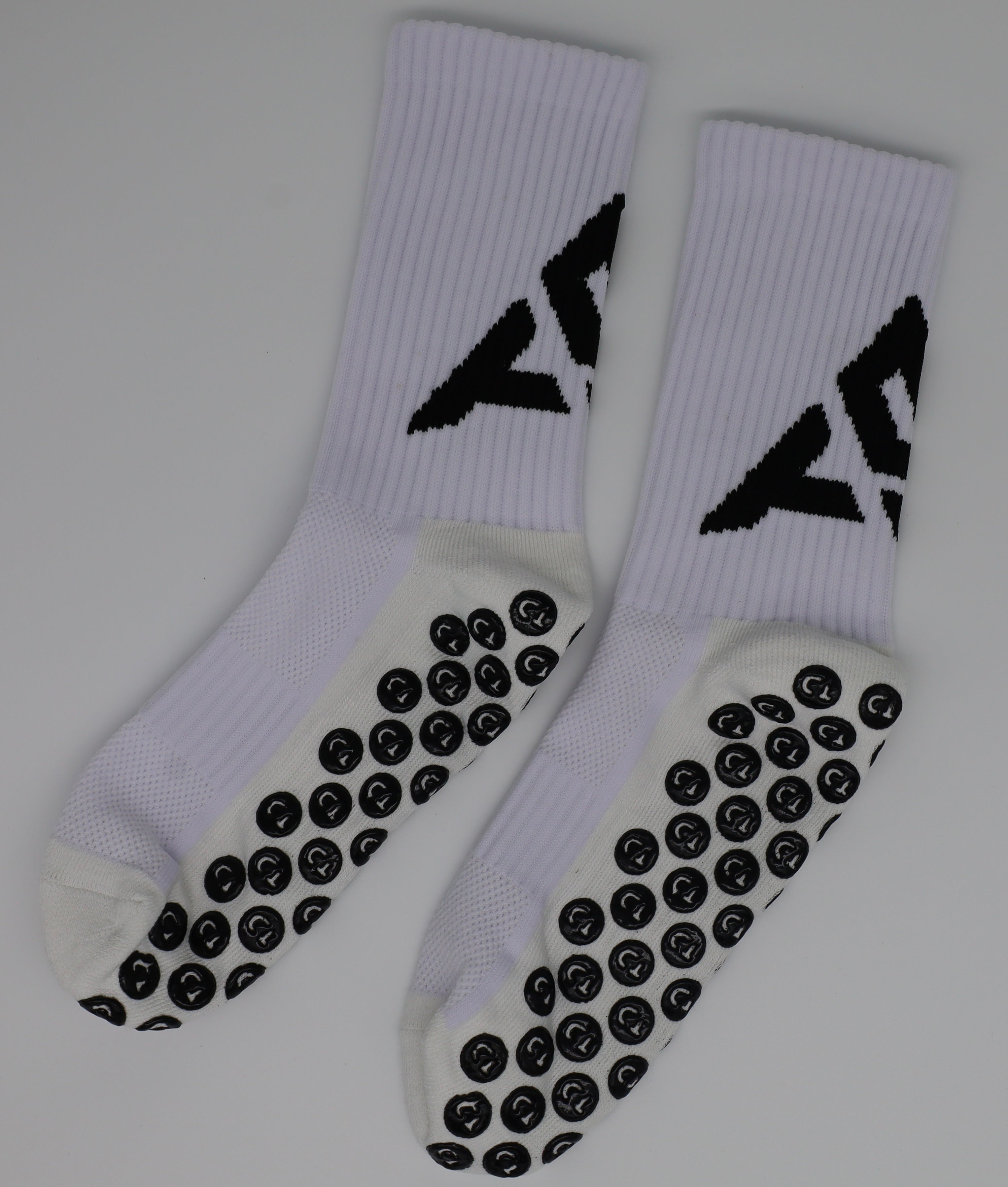 White Grip Socks