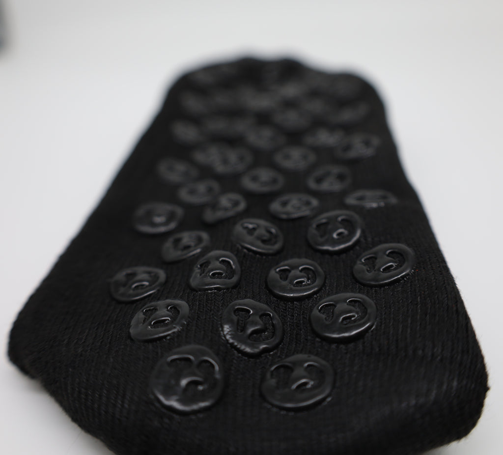 Black Grip Socks