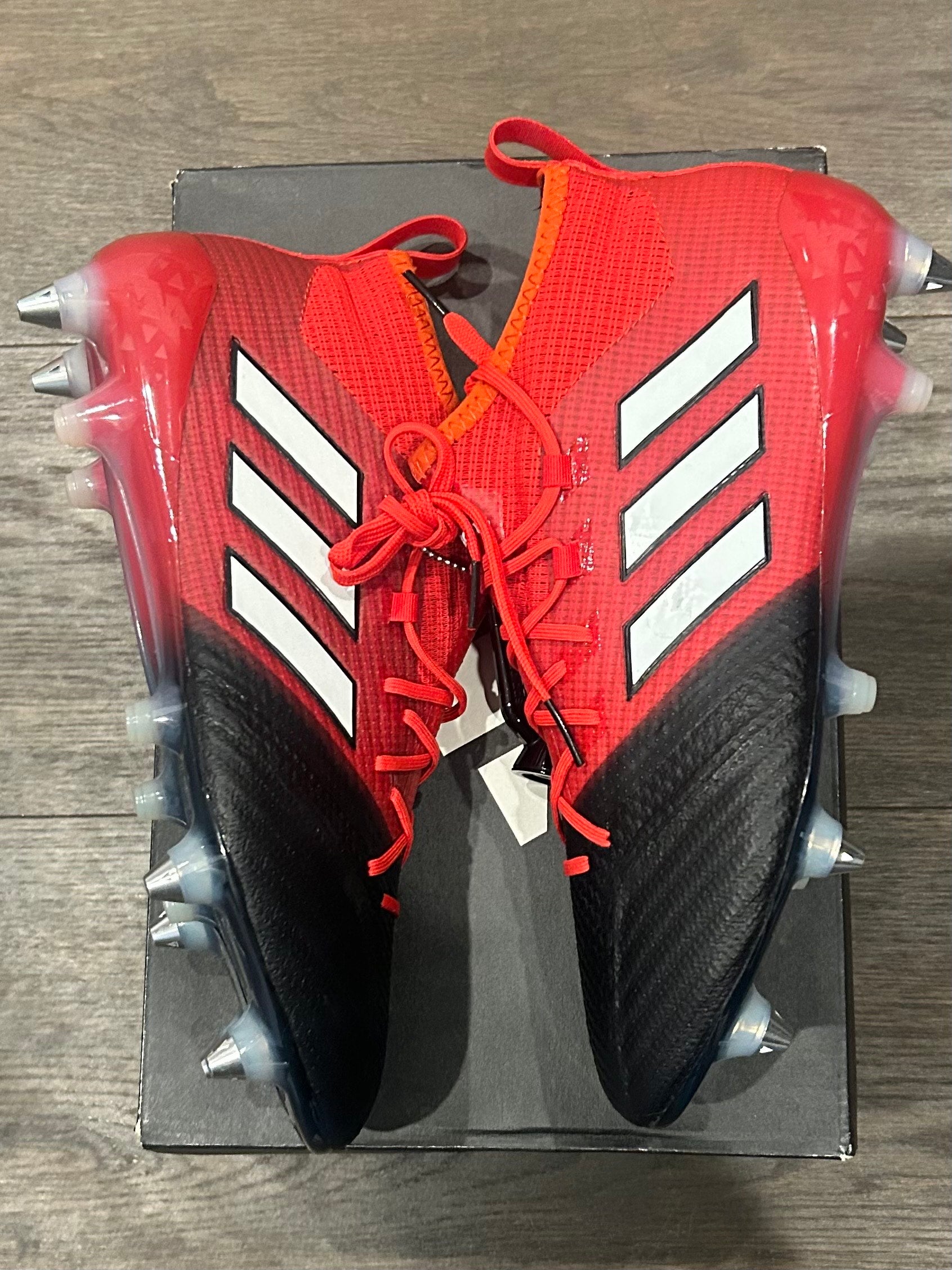(SIZE US 8.5) ULTRA RARE – POGBA EDITION – ADIDAS ACE 17.1 PRIMEKNIT SG – US 8.5  LIMITED RELEASE – ALMOST IMPOSSIBLE TO FIND DEADSTOCK