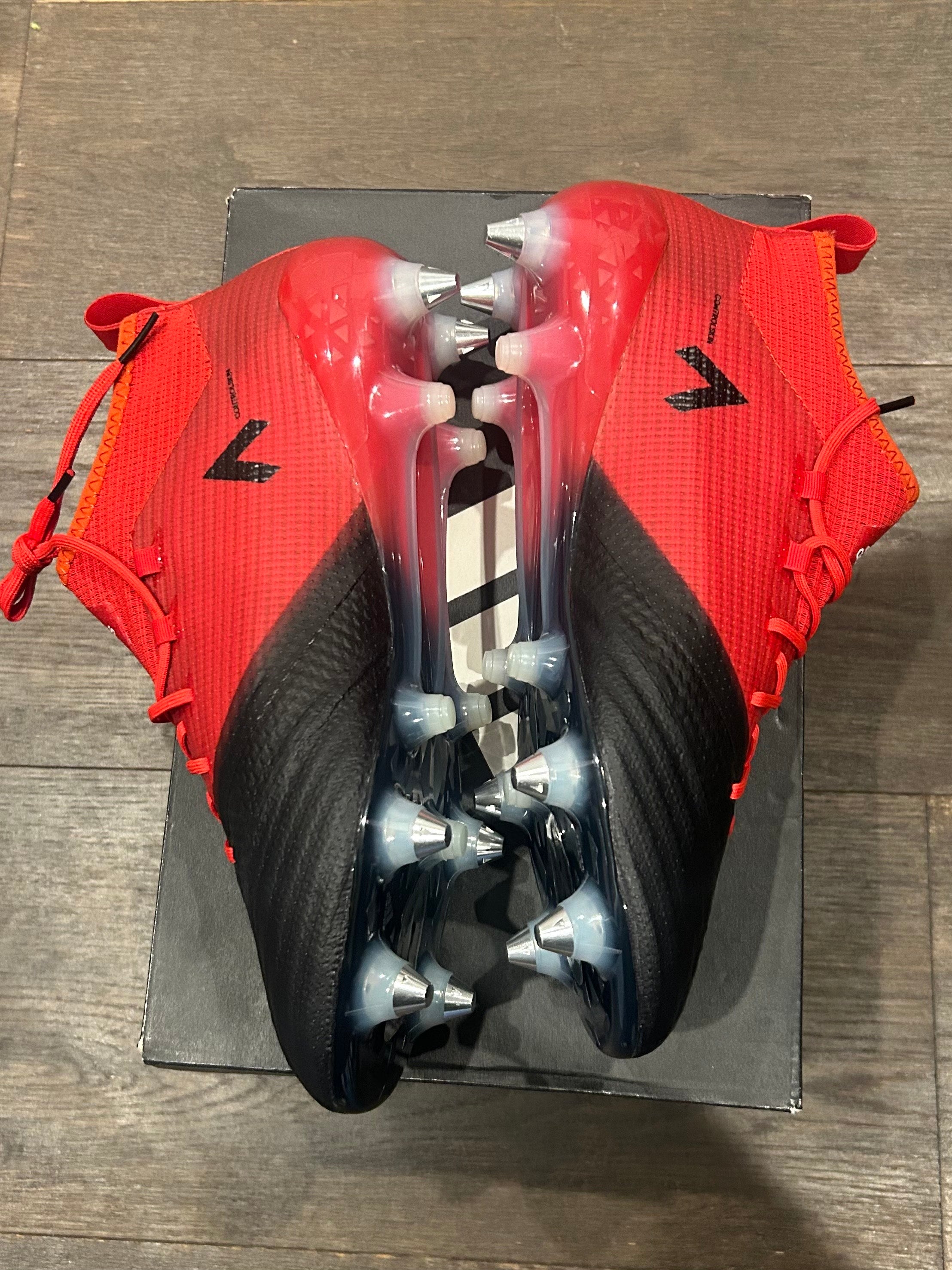 (SIZE US 8.5) ULTRA RARE – POGBA EDITION – ADIDAS ACE 17.1 PRIMEKNIT SG – US 8.5  LIMITED RELEASE – ALMOST IMPOSSIBLE TO FIND DEADSTOCK