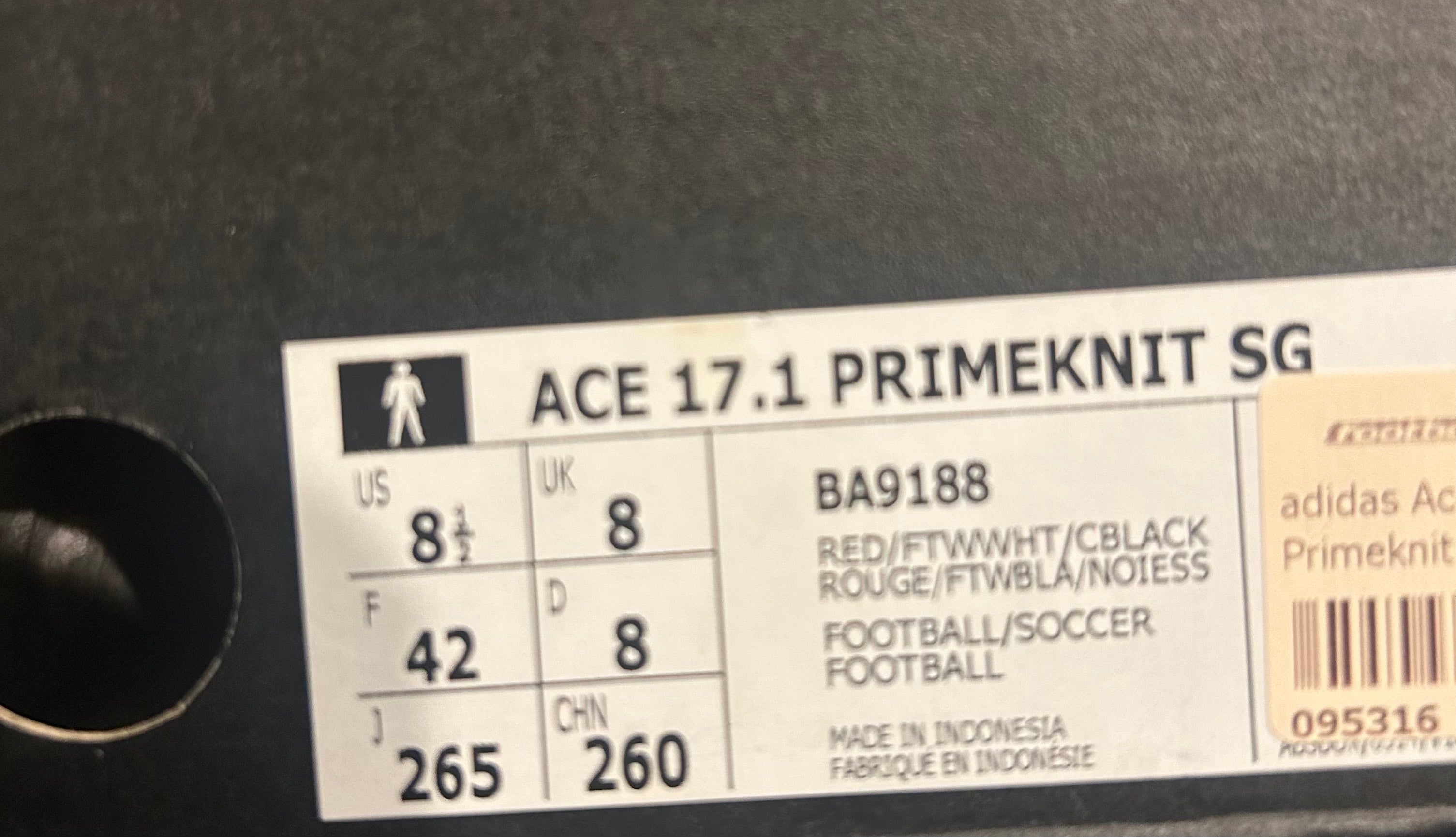 (SIZE US 8.5) ULTRA RARE – POGBA EDITION – ADIDAS ACE 17.1 PRIMEKNIT SG – US 8.5  LIMITED RELEASE – ALMOST IMPOSSIBLE TO FIND DEADSTOCK