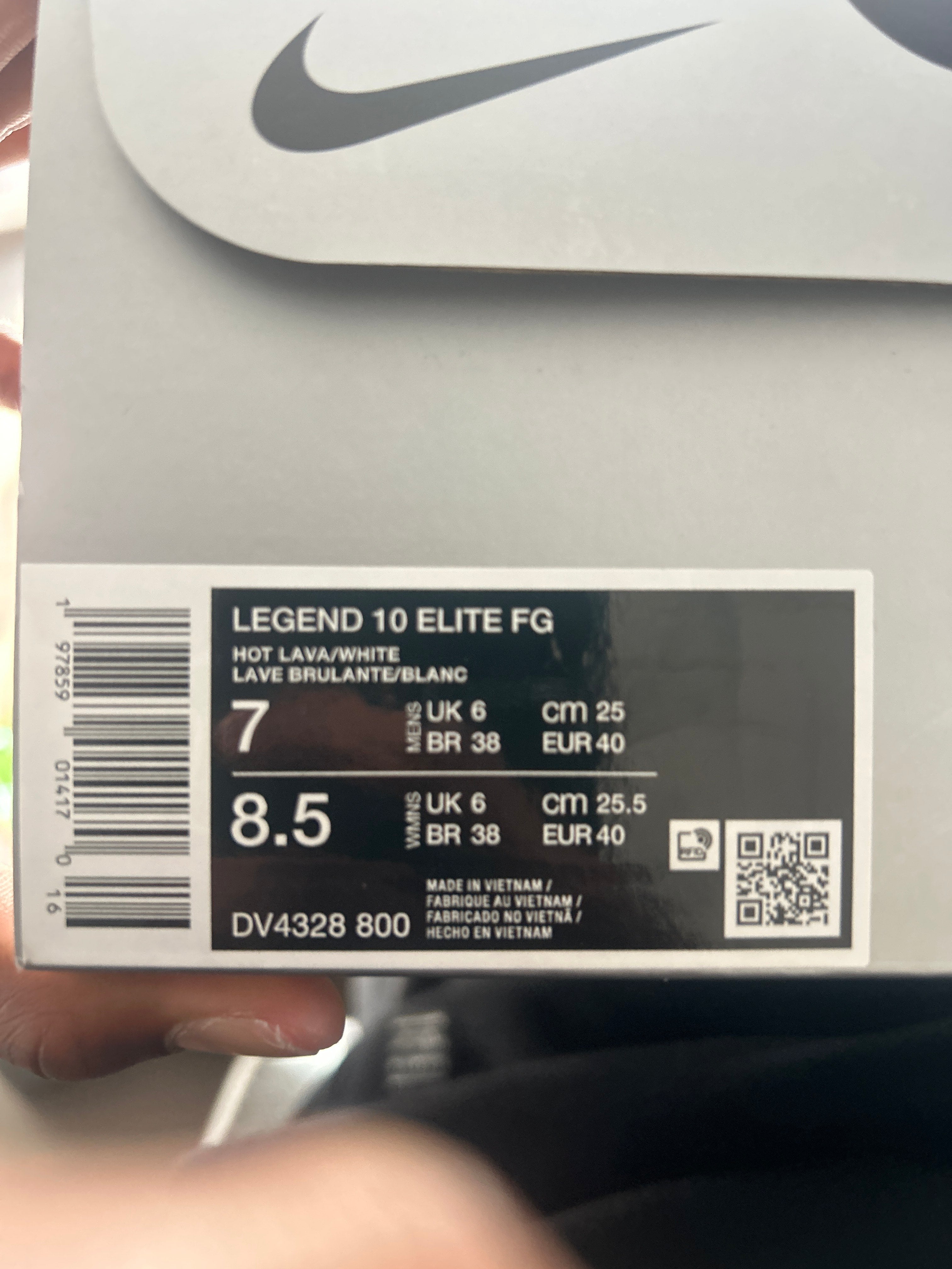 (SIZE US 7) Nike Tiempo Legend 10 Elite FG - Mad Energy Pack